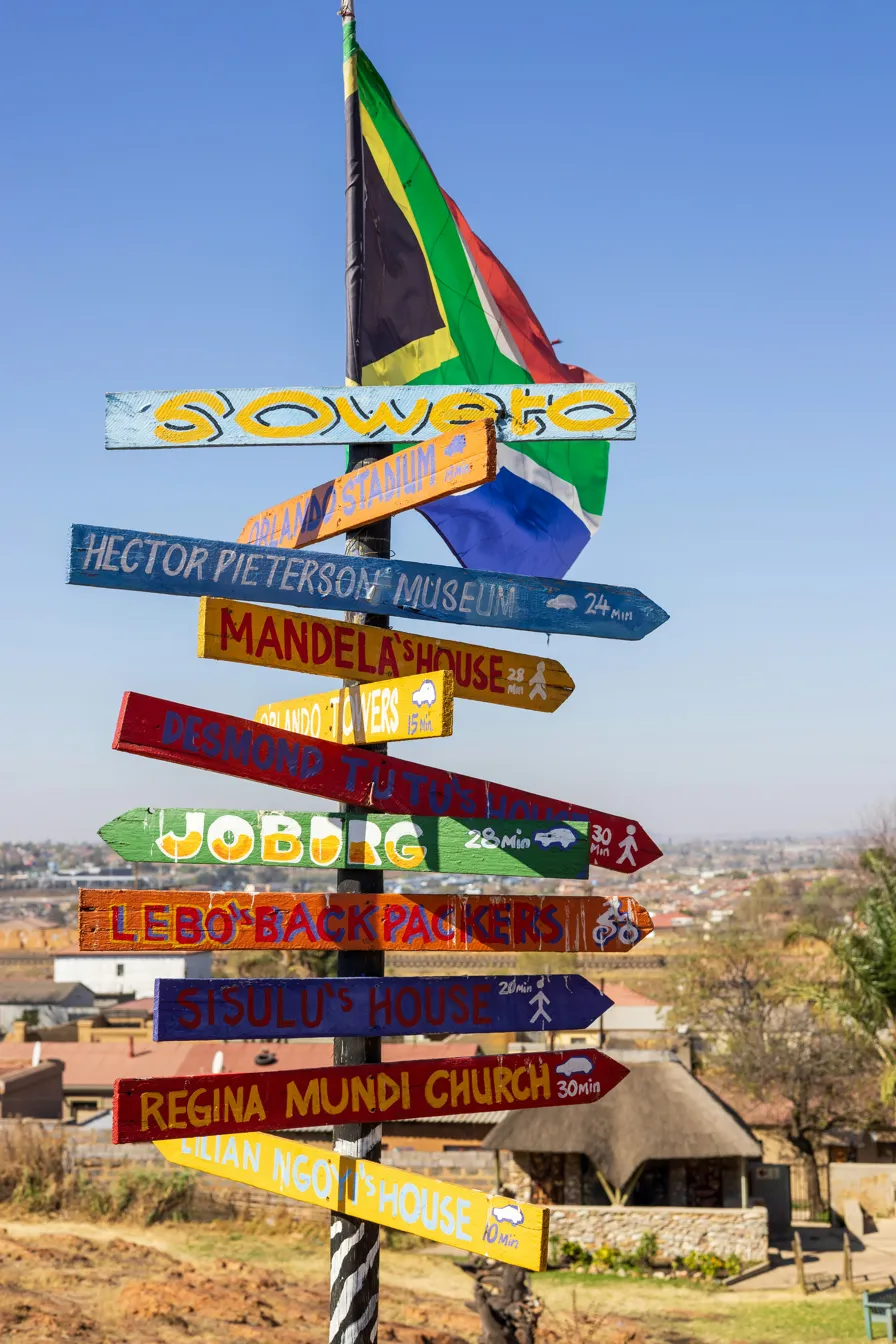 Soweto street signs